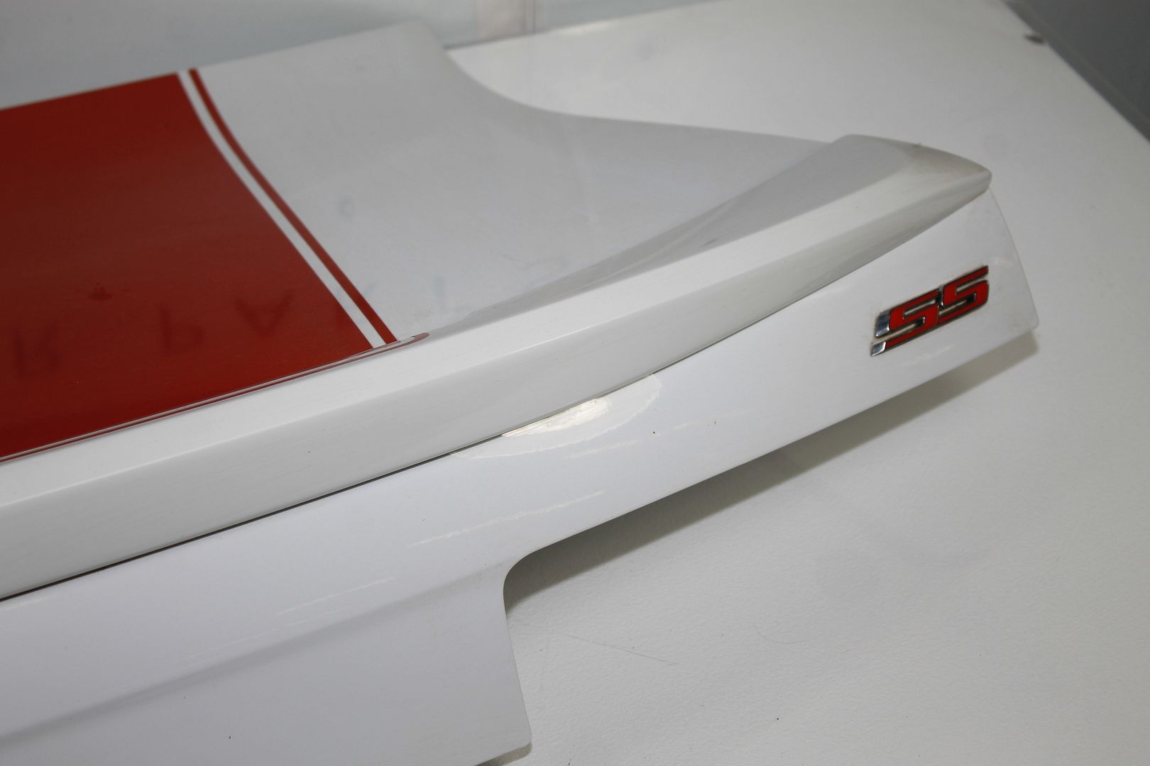 1015 CHEVROLET CAMARO SS FACTORY OEM TRUNK DECK LID W/ SPOILER ORANGE